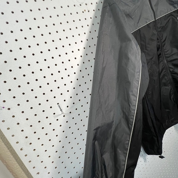 NWT Crazy Apparel Arizona Windbreaker Jacket With Removable Hood size large - Picture 5 of 10